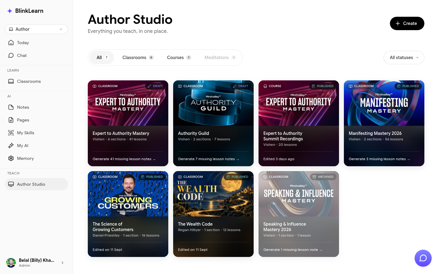 Author Studio