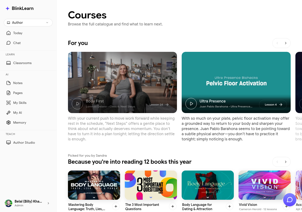 Courses