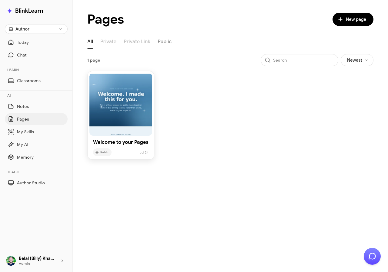 Pages